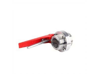 鸭嘴圆型外螺纹蝶阀