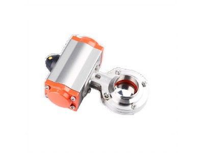 AT头焊接气动蝶阀